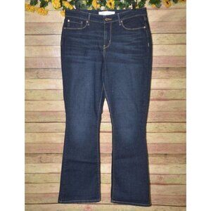 Levi's Signature Ladies 14M Mid Rise Bootcut Blue Jeans Classic 32 X 32